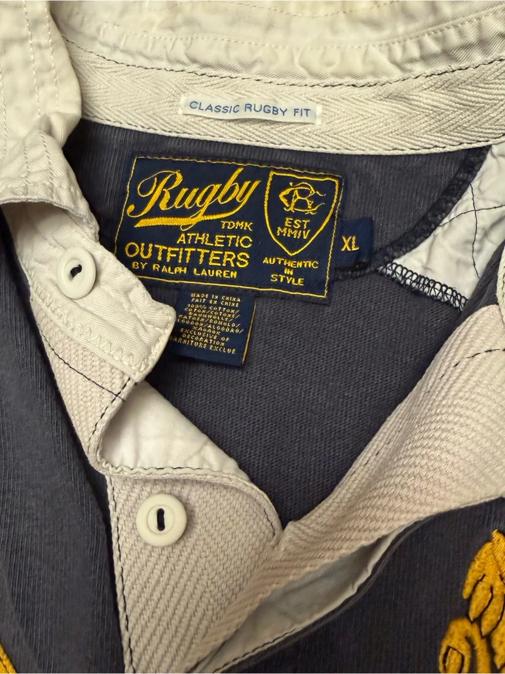 Ralph Lauren authentic embroidered